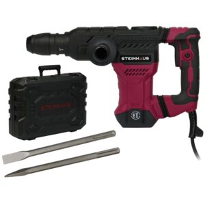 Ciocan demolator Steinhaus PRO-DH1300, 1300W, 4100 BPM, 18J, mandrina SDS-MAX, kitbox, dalta si spit