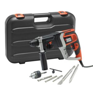 Ciocan rotopercutor Black&Decker KD990KA, 850 W, 2.4 J, 5180 PPM, 980 RPM, SDS-Plus sistem prindere