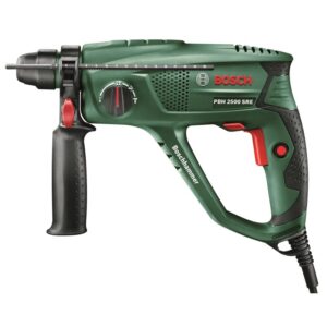 Ciocan rotopercutor Bosch PBH 2500 SRE Compact, 600 W, 2000 RPM, 22 mm, 6 Accesorii