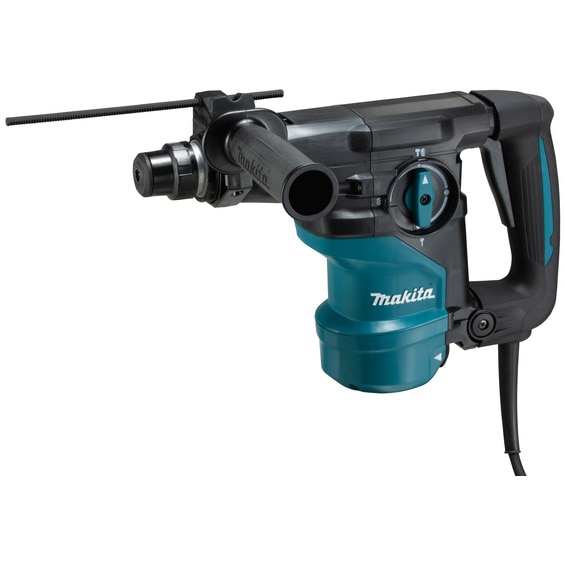 Ciocan rotopercutor Makita HR3001CJ, 1050 W, 3.9 J, SDS-PLUS sistem prindere, 4500 BPM, 840 RPM, 13/31/32/80 mm diametru gaurire