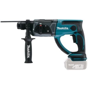 Ciocan rotopercutor pe acumulator Makita DHR202Z, 18 V, 1.9 J, 4000 percutii/min, 1100 RPM, 20 mm capacitate maxima gaurire, fara acumulator/incarcator