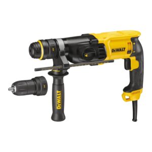 Ciocan rotopercutor profesional SDS-Plus DeWALT D25134K, 230 V, 800 W, mandrina interschimbabila 13 mm, diametru maxim 26mm, 2.8 J energie impact, 1500 RPM, 5540 BPM, maner...