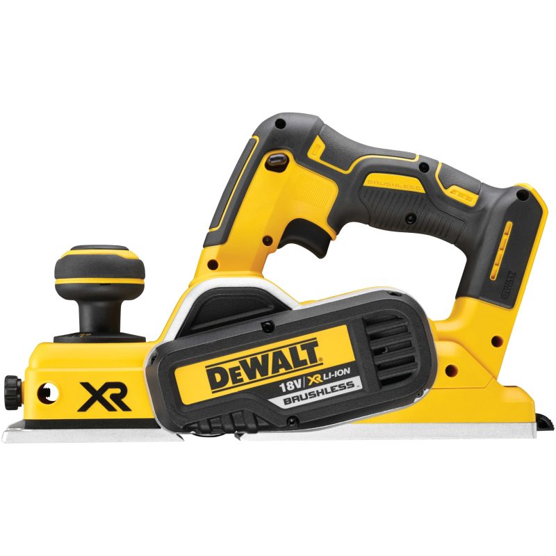 Rindea electrica pe acumulator DeWALT DCP580N, 18V XR, motor fara perii, latime 82mm, compatibila cu lame TCT, sistem de extragere a prafului AirLock, reglaj precis, fara...